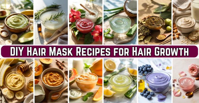 DIY Hair Mask Recipes for Hair Growth