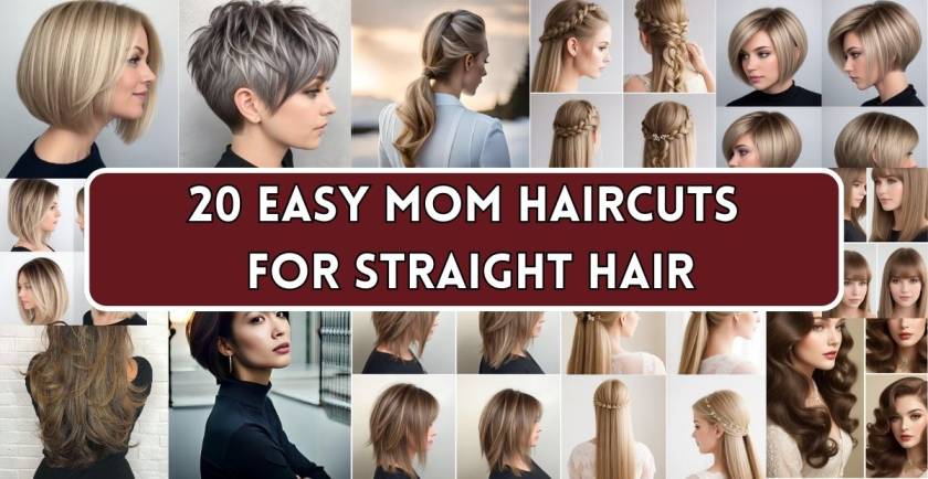 Mom Haircuts for Straight Hair