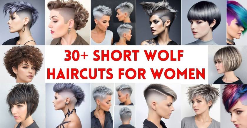 Short Wolf Haircuts for Women