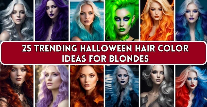 Halloween Hair Color Ideas for Blondes