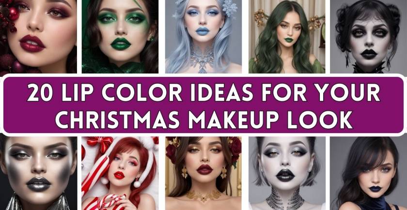 Lip Color Ideas for Your Christmas Makeup Look