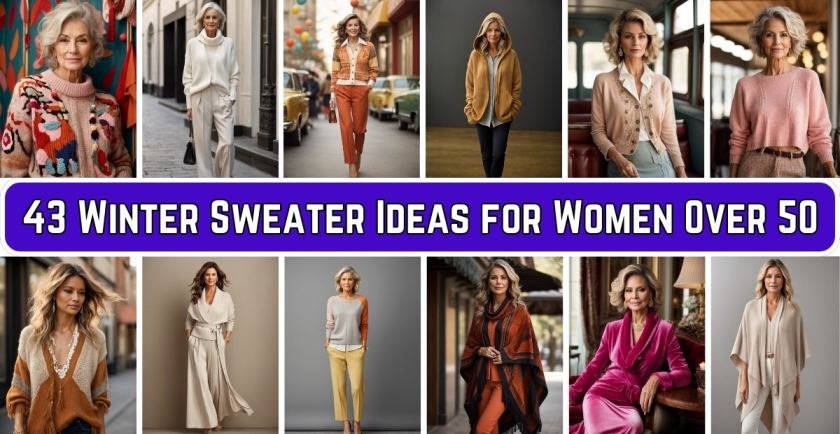 Sweater Ideas for Women Over 50