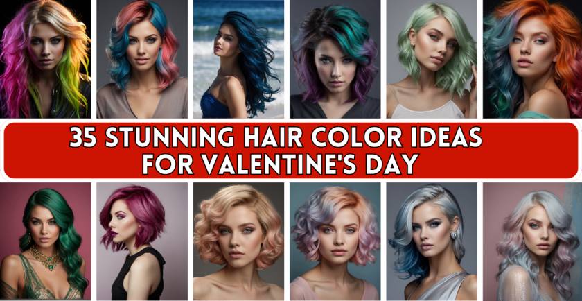 Hair Color Ideas for Valentine's Day