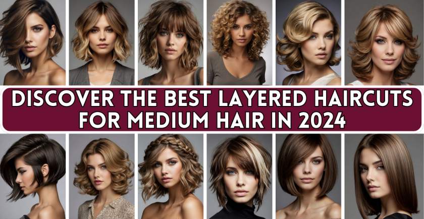 Layered Haircuts for Medium Hair