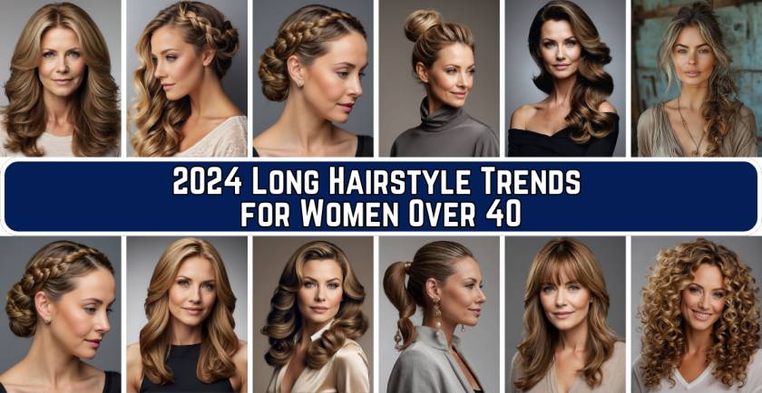 Long Hairstyle Trends for Women Over 40