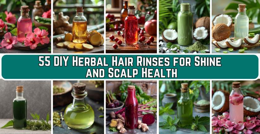 DIY Herbal Hair Rinses