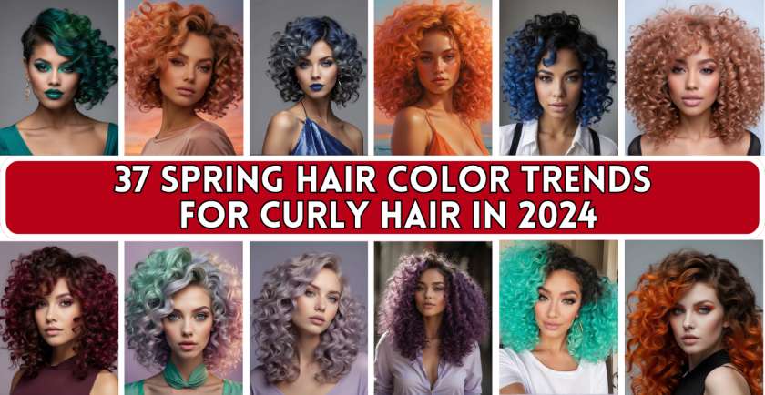 Spring Hair Color Trends for Curly Hair