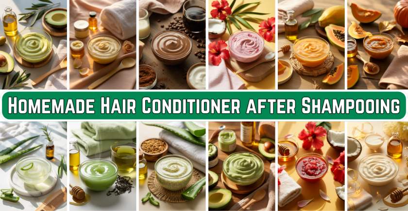 Homemade Hair Conditioner after Shampooing