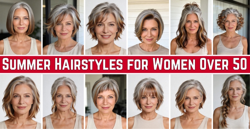 Summer Hairstyles for Women Over 50